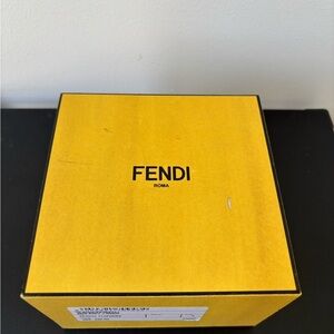 Fendi Yellow Jewelry Box